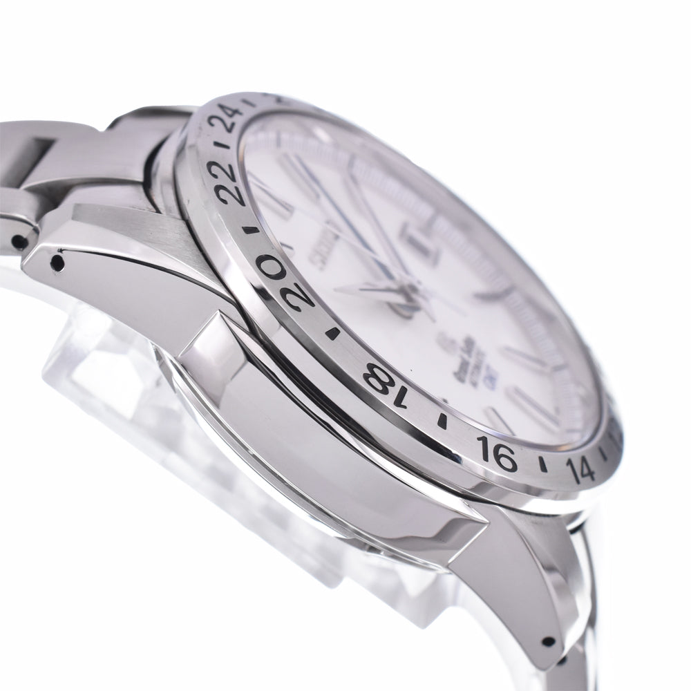 SEIKO Grand Seiko Mechanical 9S66-00B0 GMT white Dial Automatic Men's
 Watch L#147992