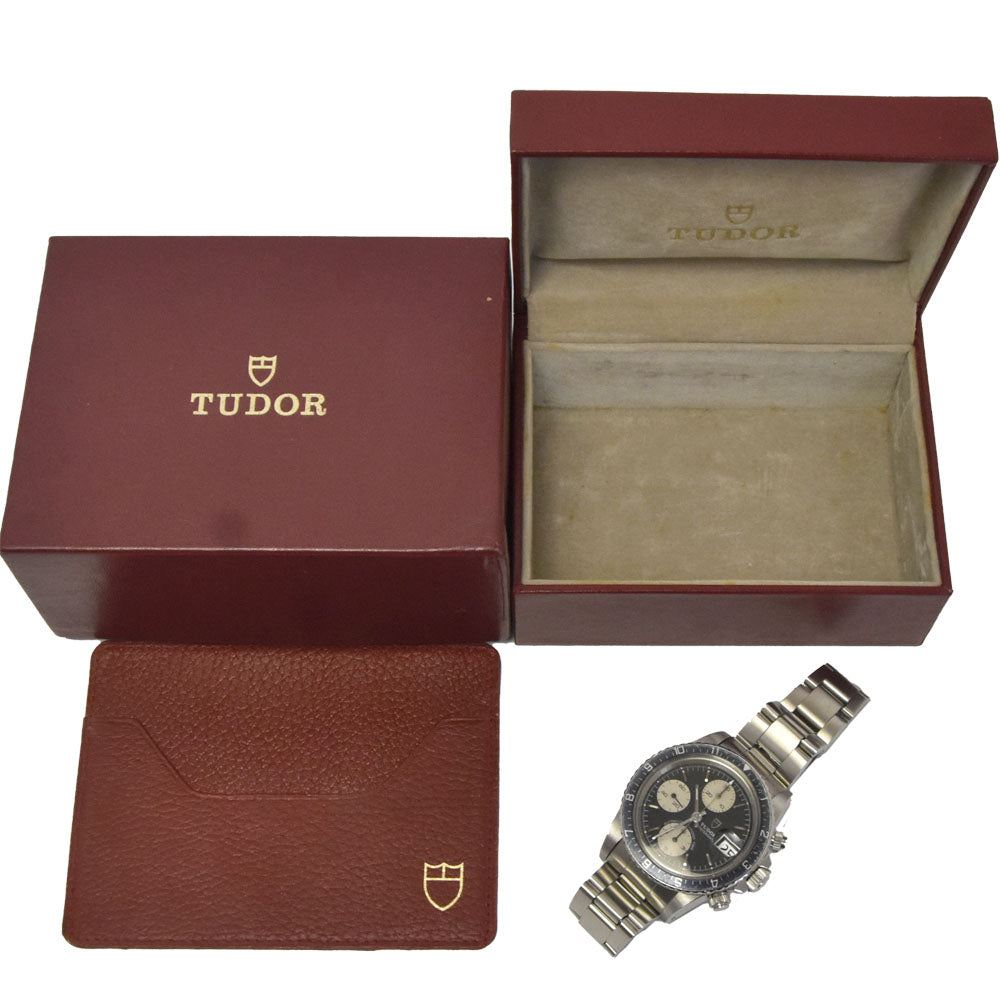 TUDOR Oyster Date Chronotime 79170 Cal.7750 black Dial Automatic Men's
 Watch K#147994