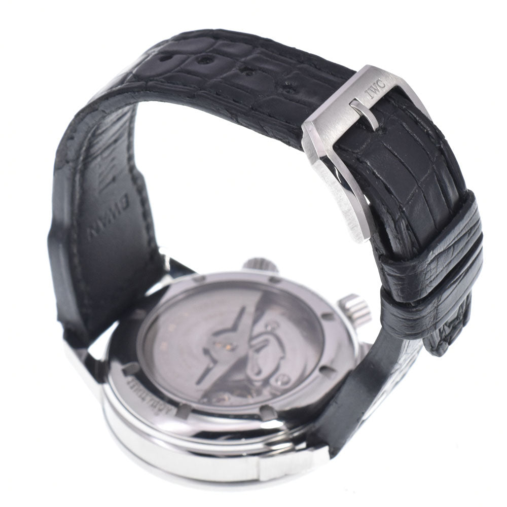 IWC SCHAFFHAUSEN Aqua timer IW323101 Inner rotation Bezel black Dial Automatic Men's
 Watch J#147995