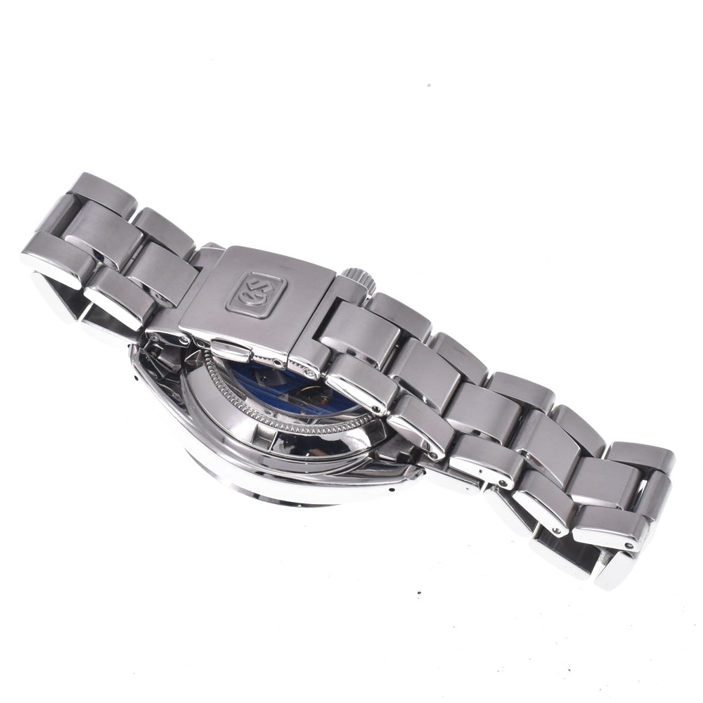 with paper SEIKO Grand Seiko SBGM029/9S66-00C0 10周年記念限定モデル blue Dial Automatic Men's
 Watch J#147998
