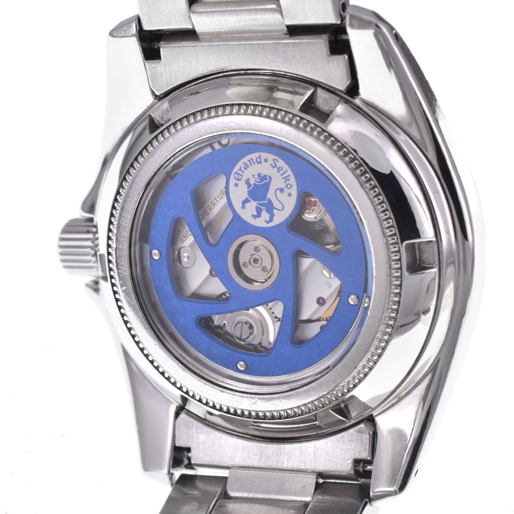 with paper SEIKO Grand Seiko SBGM029/9S66-00C0 10周年記念限定モデル blue Dial Automatic Men's
 Watch J#147998