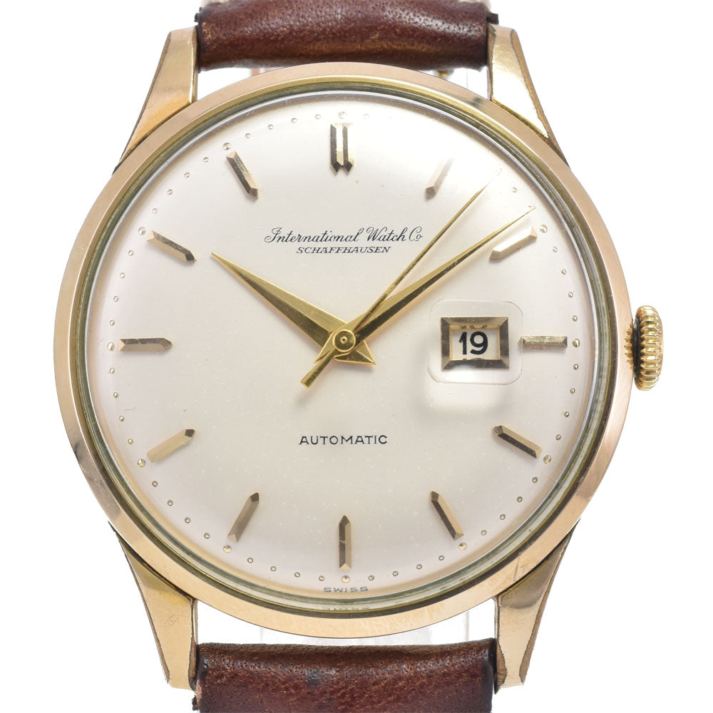 IWC SCHAFFHAUSEN Schaffhausen vintage Date Cal.8531 Silver Dial Automatic Men's
 Watch J#147999
