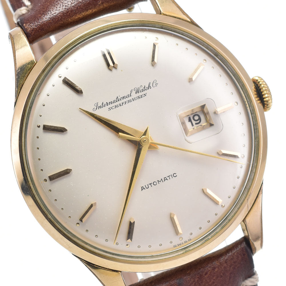 IWC SCHAFFHAUSEN Schaffhausen vintage Date Cal.8531 Silver Dial Automatic Men's
 Watch J#147999