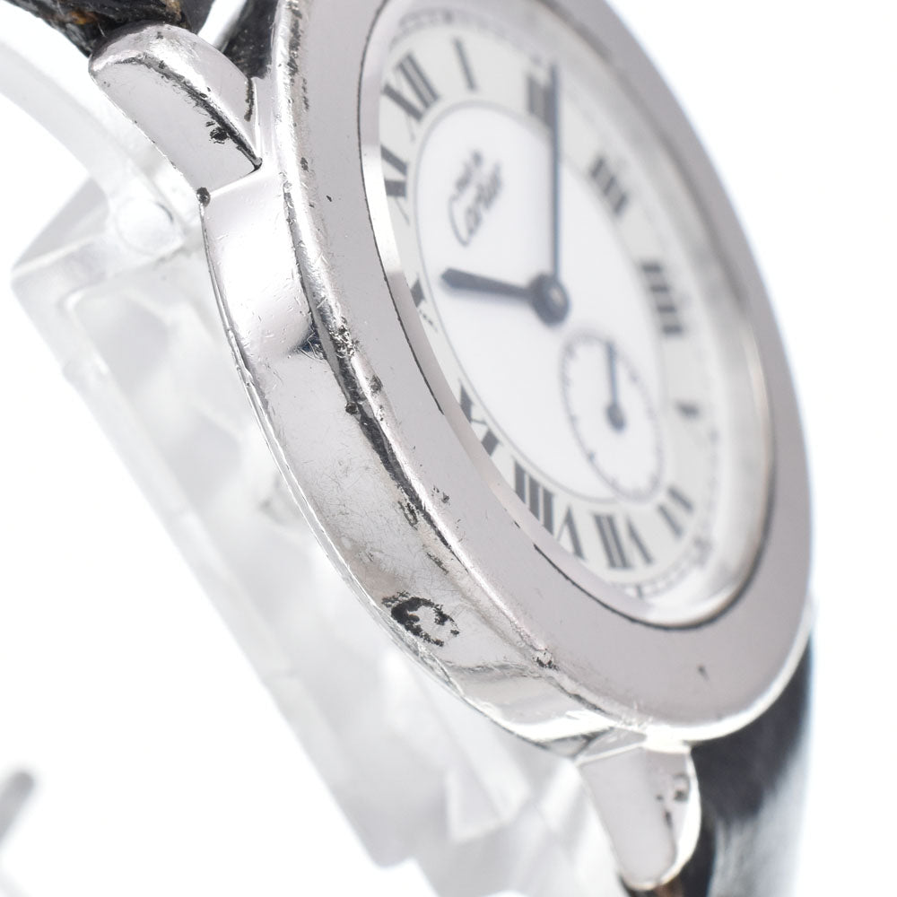 CARTIER Must Rondo W1006718 White / beige Dial Quartz Ladies
 Watch J#148001