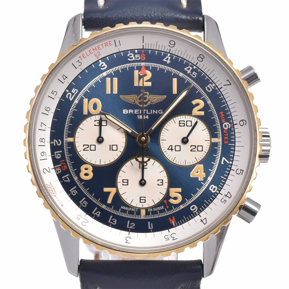 BREITLING Navitimer 92 D30022 Chronograph blue Dial Automatic Men's
 Watch J#148004