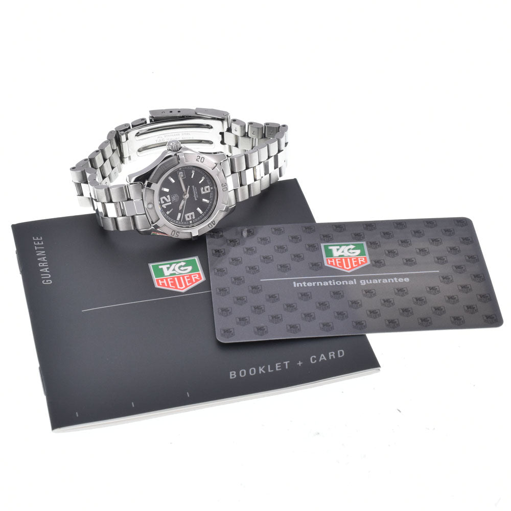 with paper TAG HEUER Professional 200 WN1310 Date black Dial Quartz Ladies
 Watch L#148006