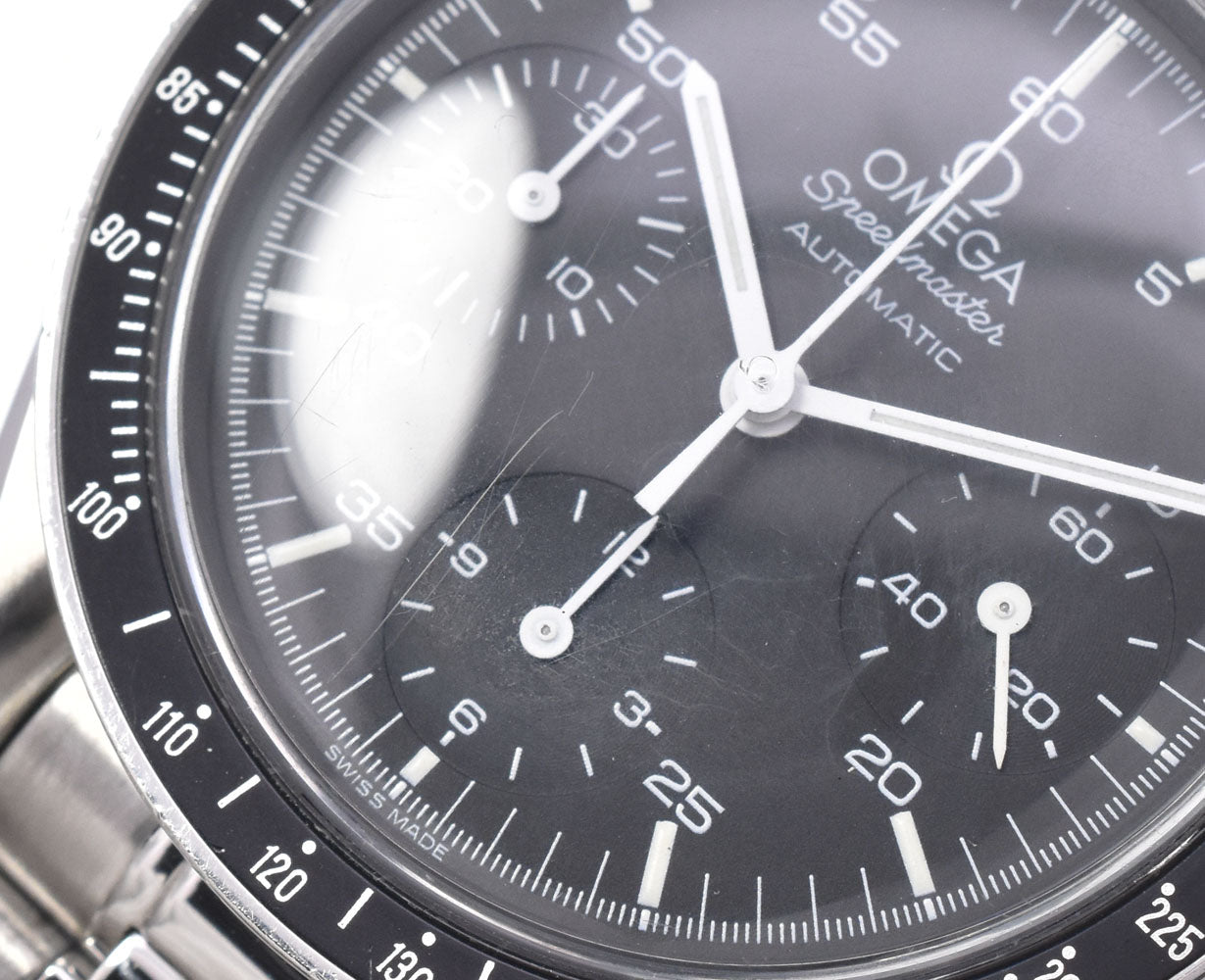 with paper OMEGA Speedmaster 3510.50 Chronograph black Dial Automatic Men's
 Watch A#148008