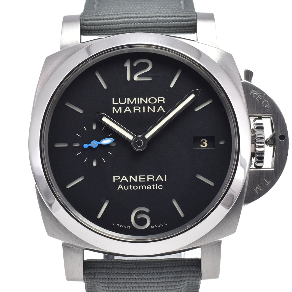 with paper PANERAI Luminor Marina PAM02392 Small second black Dial Automatic Men's
 Watch L#148009