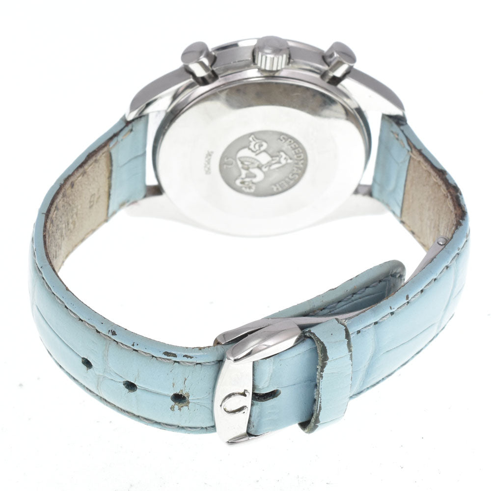 with paper OMEGA Speed master reduced 3802.71.53 Chronograph White shell Dial Automatic Unisex
 Watch I#148010