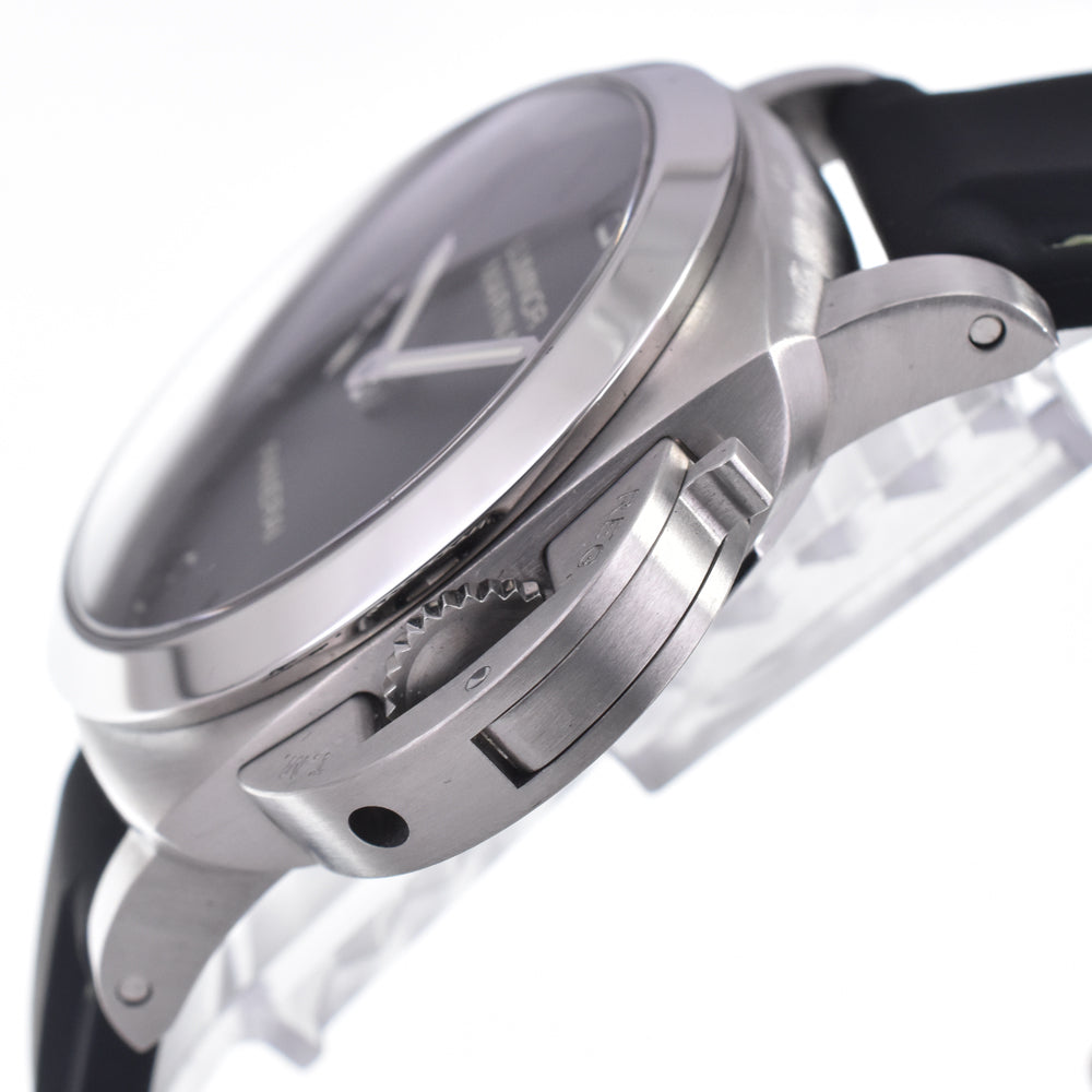 with paper PANERAI Luminor Marina PAM00392 Small second black Dial Automatic Men's
 Watch J#148011