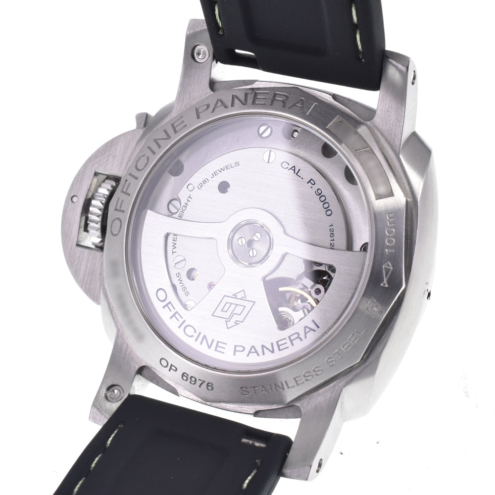 with paper PANERAI Luminor Marina PAM00392 Small second black Dial Automatic Men's
 Watch J#148011