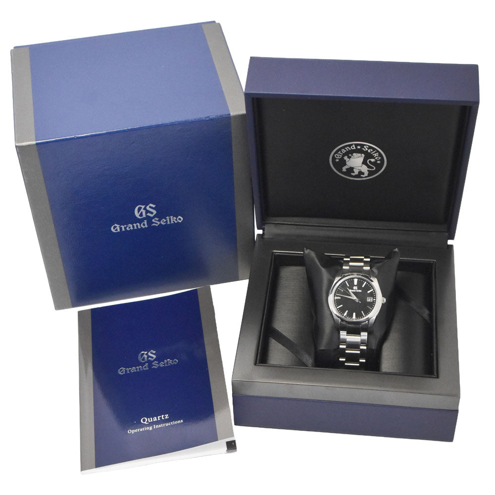 SEIKO Grand Seiko SBGX261/9F62-0AB0 Date black Dial Quartz Men's
 Watch J#148012
