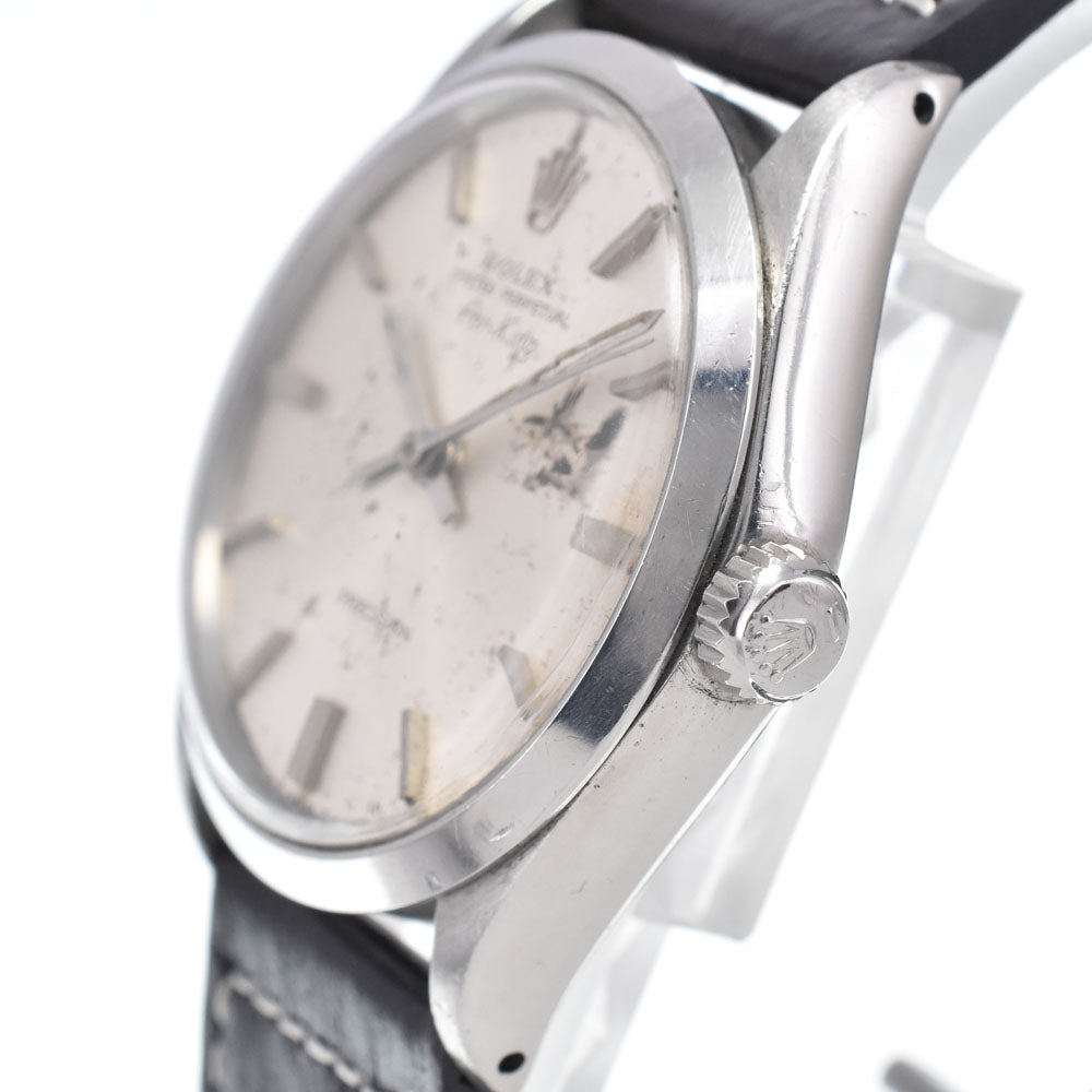 ROLEX Oyster Perpetual No Date 1002 vintage Cal.1520 Silver Dial Automatic Men's
 Watch K#148014