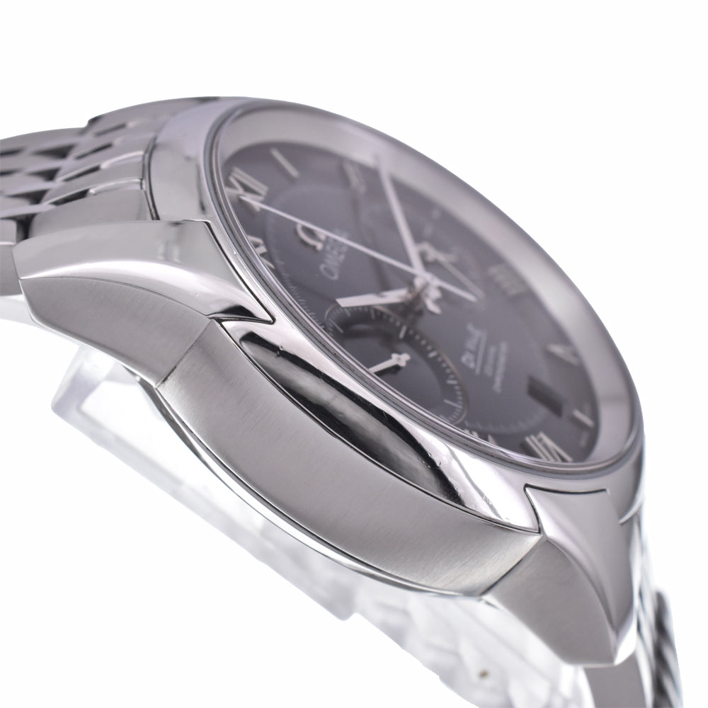 with paper OMEGA De Ville Prestige 431.10.42.51.01.001 Chronograph black Dial Automatic Men's
 Watch J#148016
