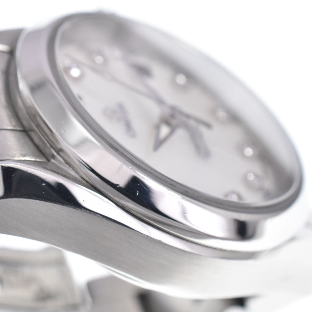 OMEGA Seamaster Aqua Terra 231.10.30.61.55.001 11P diamond date White shell Dial Quartz Ladies
 Watch O#148018
