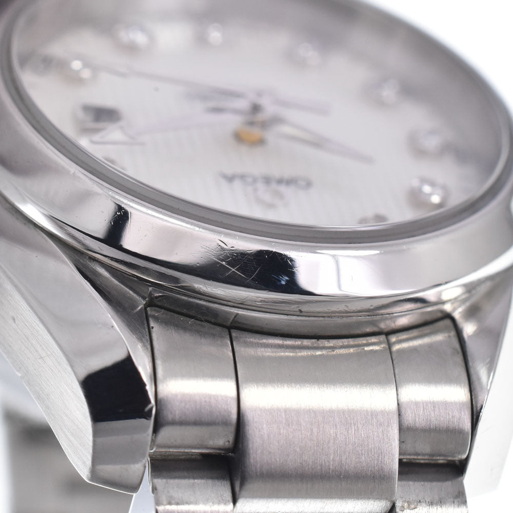 OMEGA Seamaster Aqua Terra 231.10.30.61.55.001 11P diamond date White shell Dial Quartz Ladies
 Watch O#148018