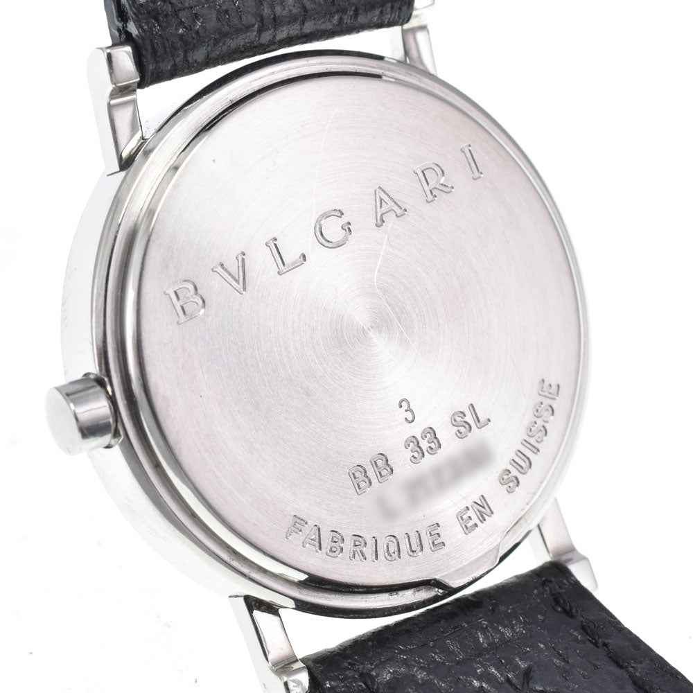 with paper BVLGARI Bvlgari Bvlgari BB33SL salmon pink Dial Quartz Unisex
 Watch L#148023