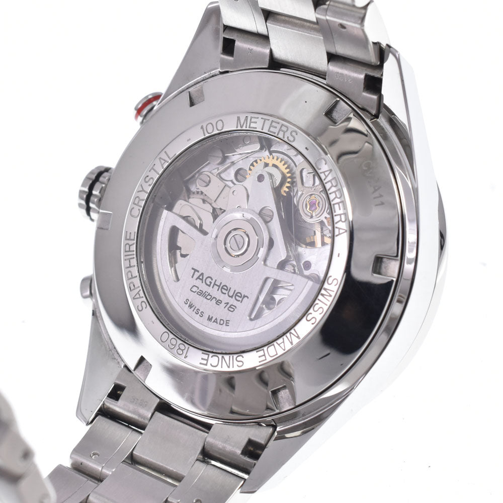 TAG HEUER Carrera Caliber 16 CV2A11.BA0796 Chronograph day date Silver Dial Automatic Men's
 Watch L#148028