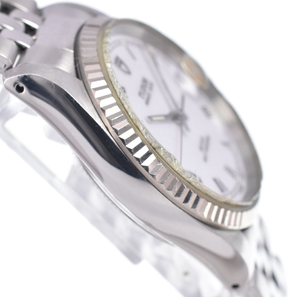TUDOR Prince Date 72034 WG Bezel white Dial Automatic Boy's
 Watch L#148029