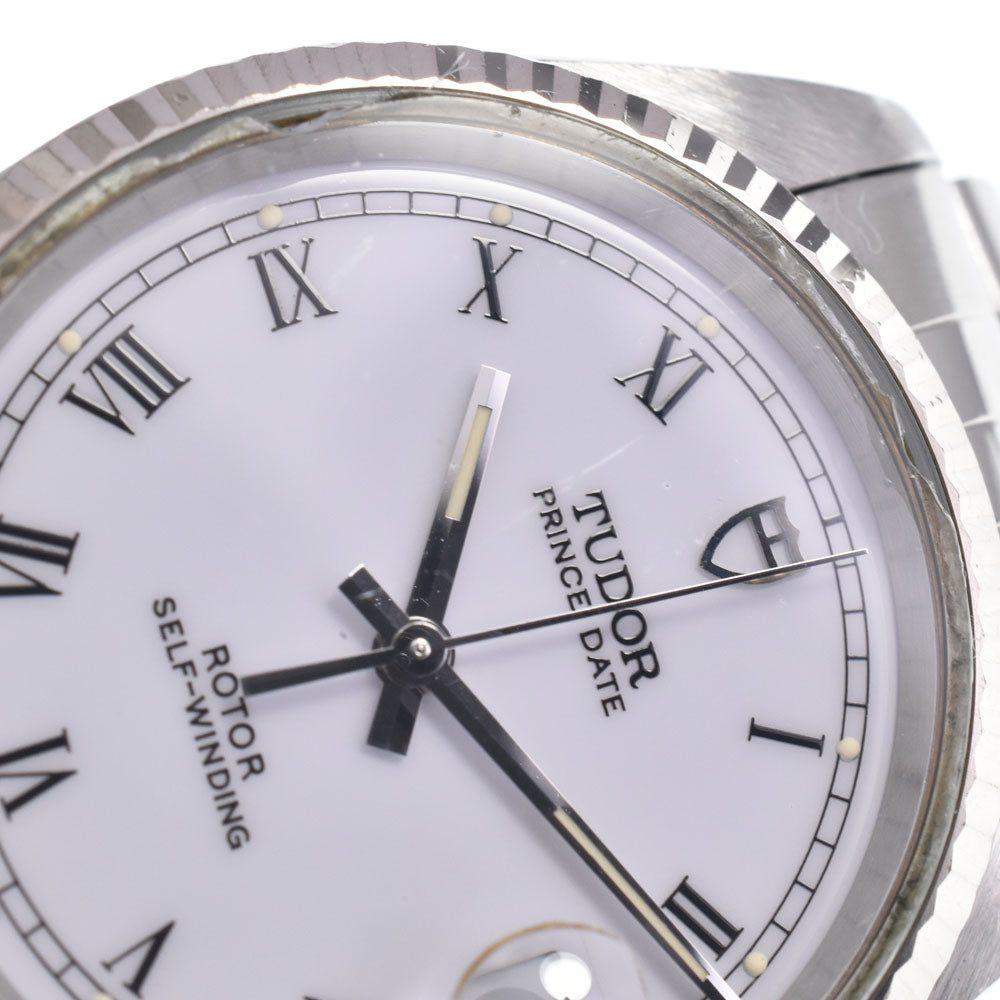 TUDOR Prince Date 72034 WG Bezel white Dial Automatic Boy's
 Watch L#148029