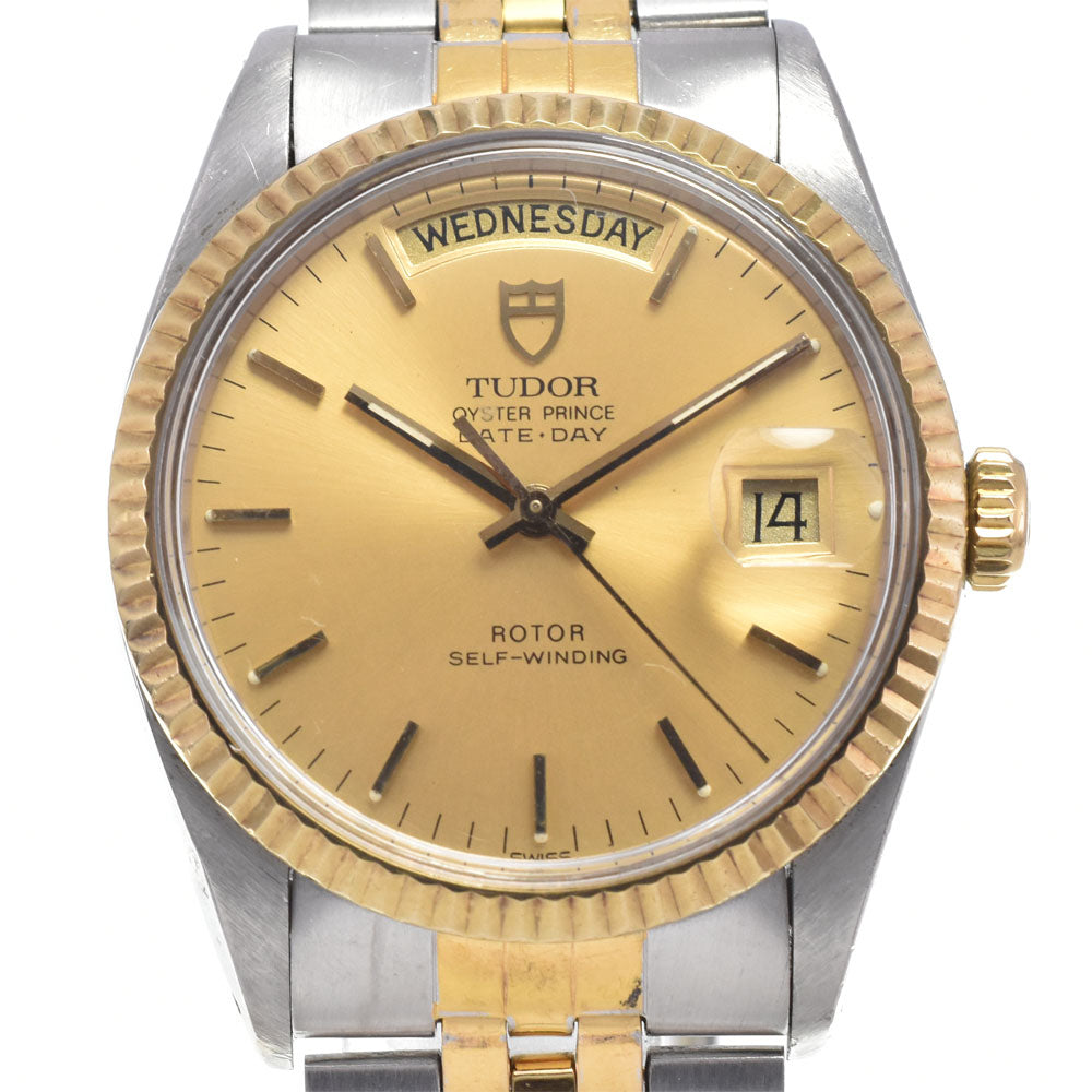 TUDOR Oyster Prince Date Day 94613 gold Dial Automatic Men's
 Watch L#148030