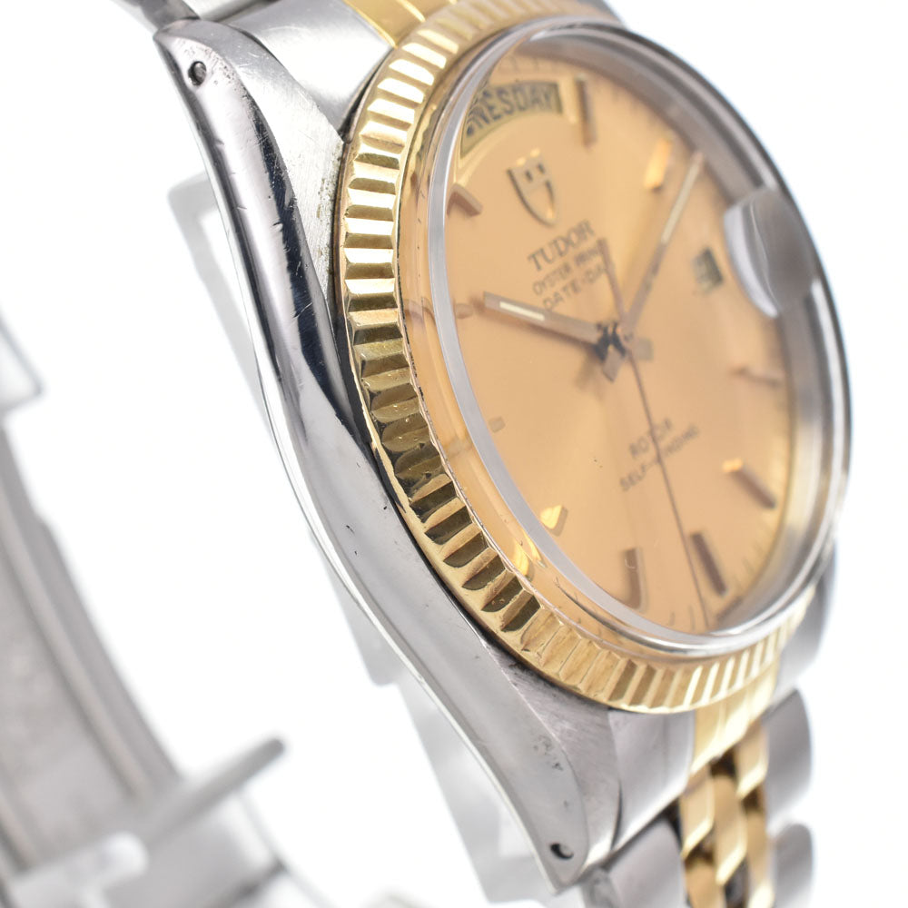TUDOR Oyster Prince Date Day 94613 gold Dial Automatic Men's
 Watch L#148030