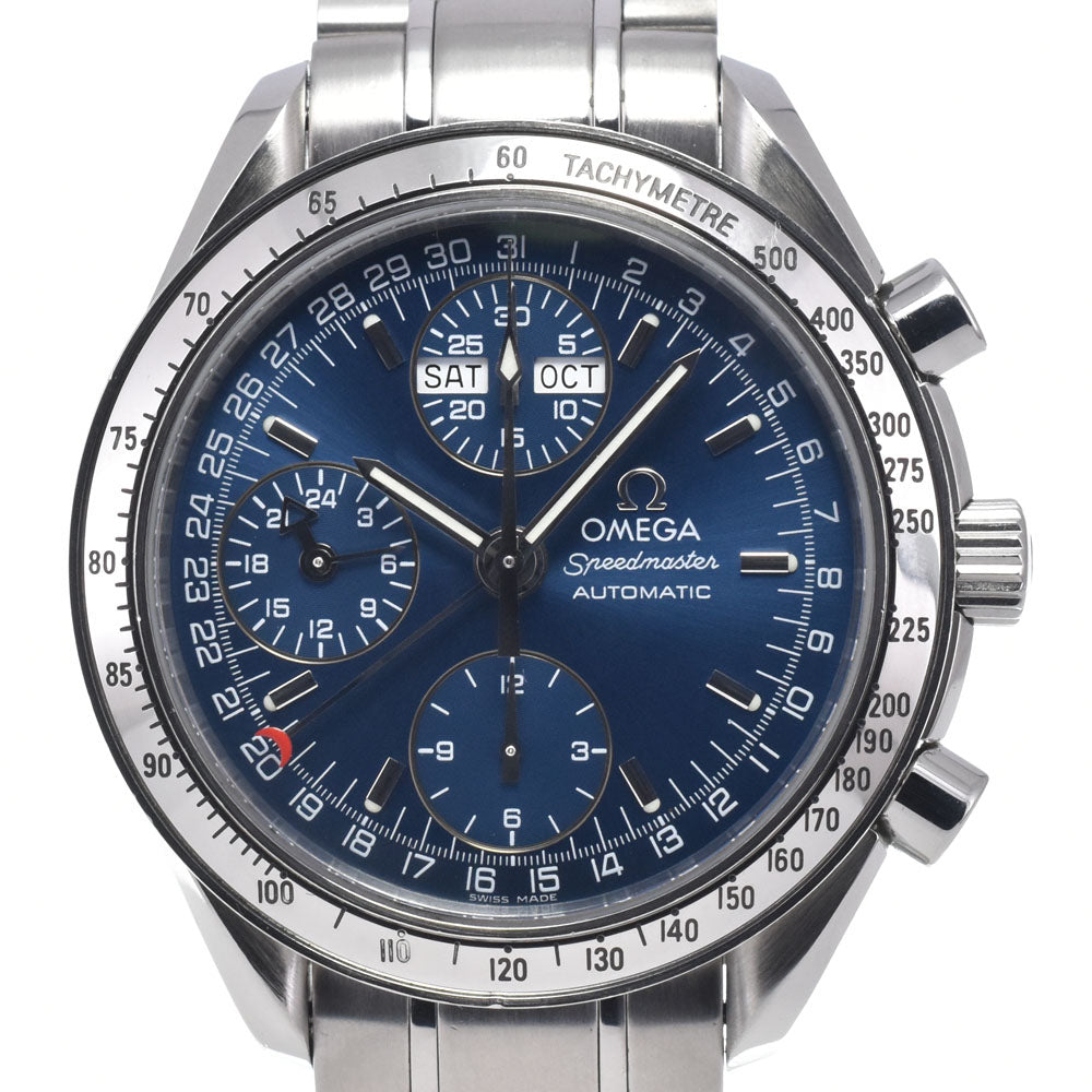 OMEGA Speedmaster 3523.80 Triple calendar blue Dial Automatic Men's
 Watch J#148031