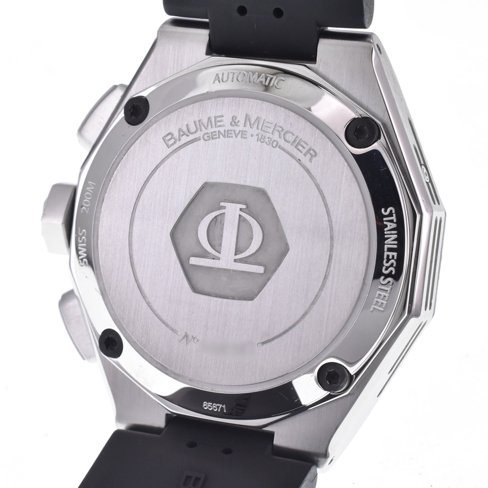 Baume & Mercier Kay Platn 65671 Chronograph black Dial Automatic Men's
 Watch K#148033