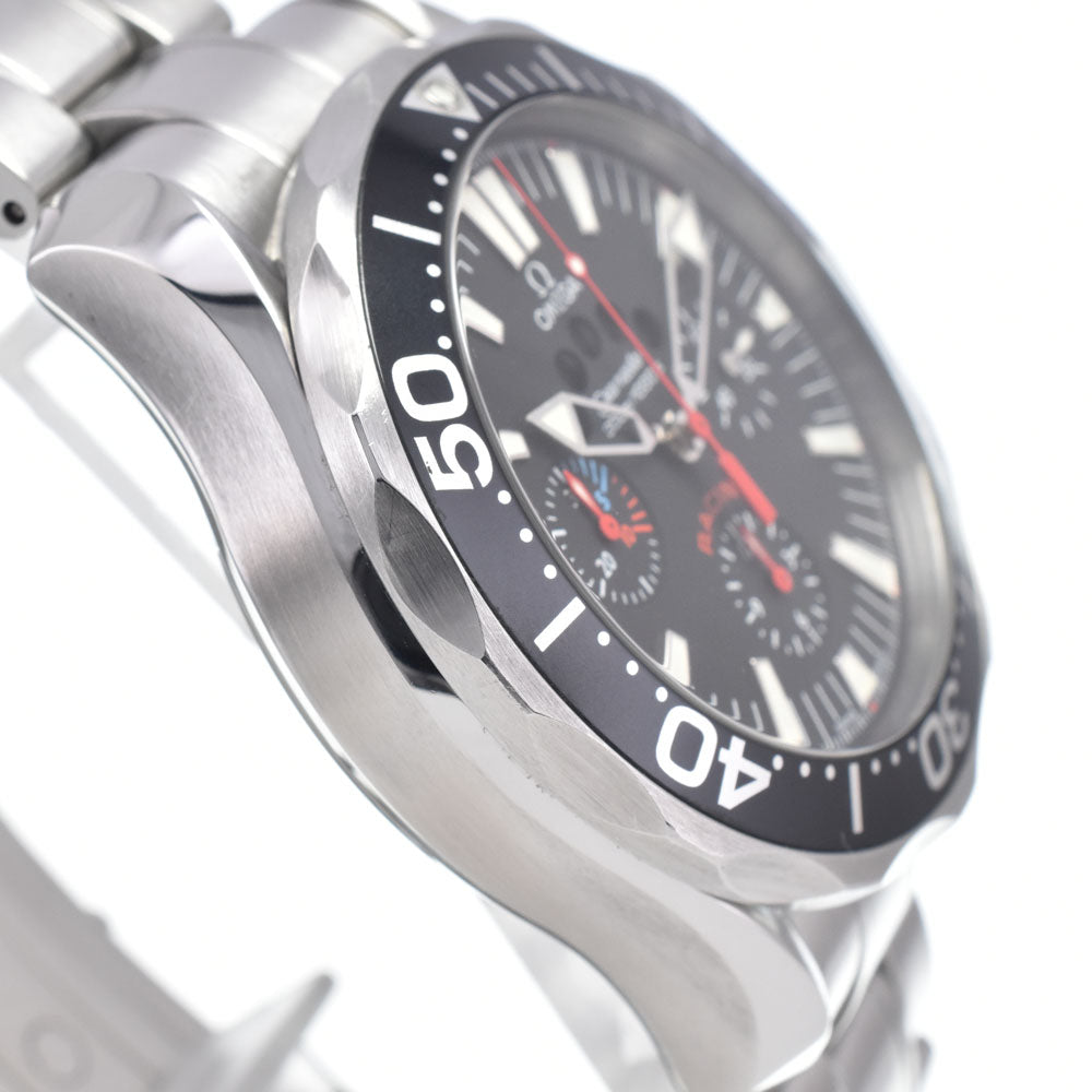 with paper OMEGA Seamaster 300 Racing Chronograph 2569.52 black Dial Automatic Men's
 Watch I#148036