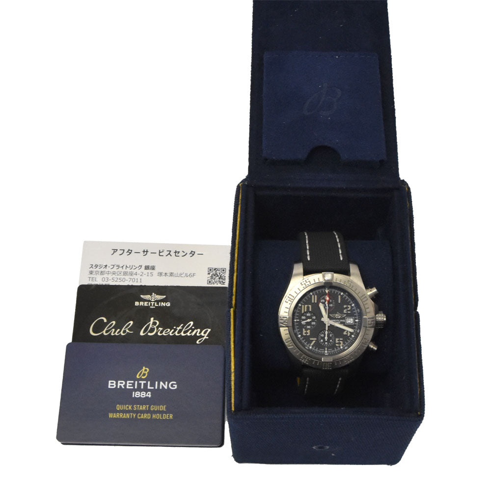 BREITLING Avenger Bandit E13383 Chronograph gray Dial Automatic Men's
 Watch I#148038