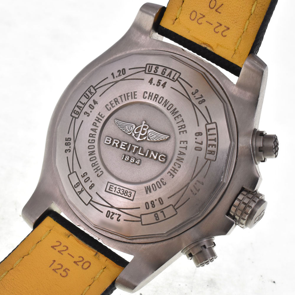 BREITLING Avenger Bandit E13383 Chronograph gray Dial Automatic Men's
 Watch I#148038