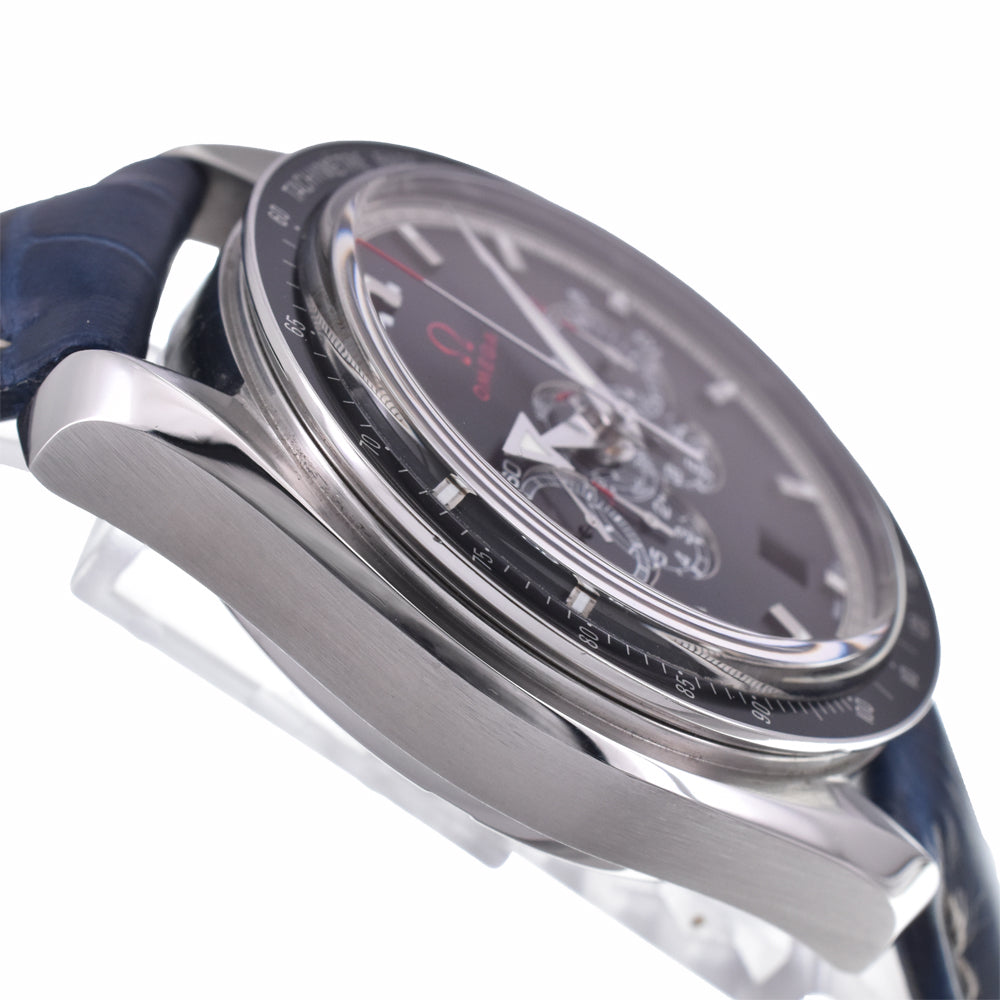 with paper OMEGA Speedmaster Broad Arrow 321.33.44.52.01.001 Olympic collection black Dial Automatic Men's
 Watch K#148039