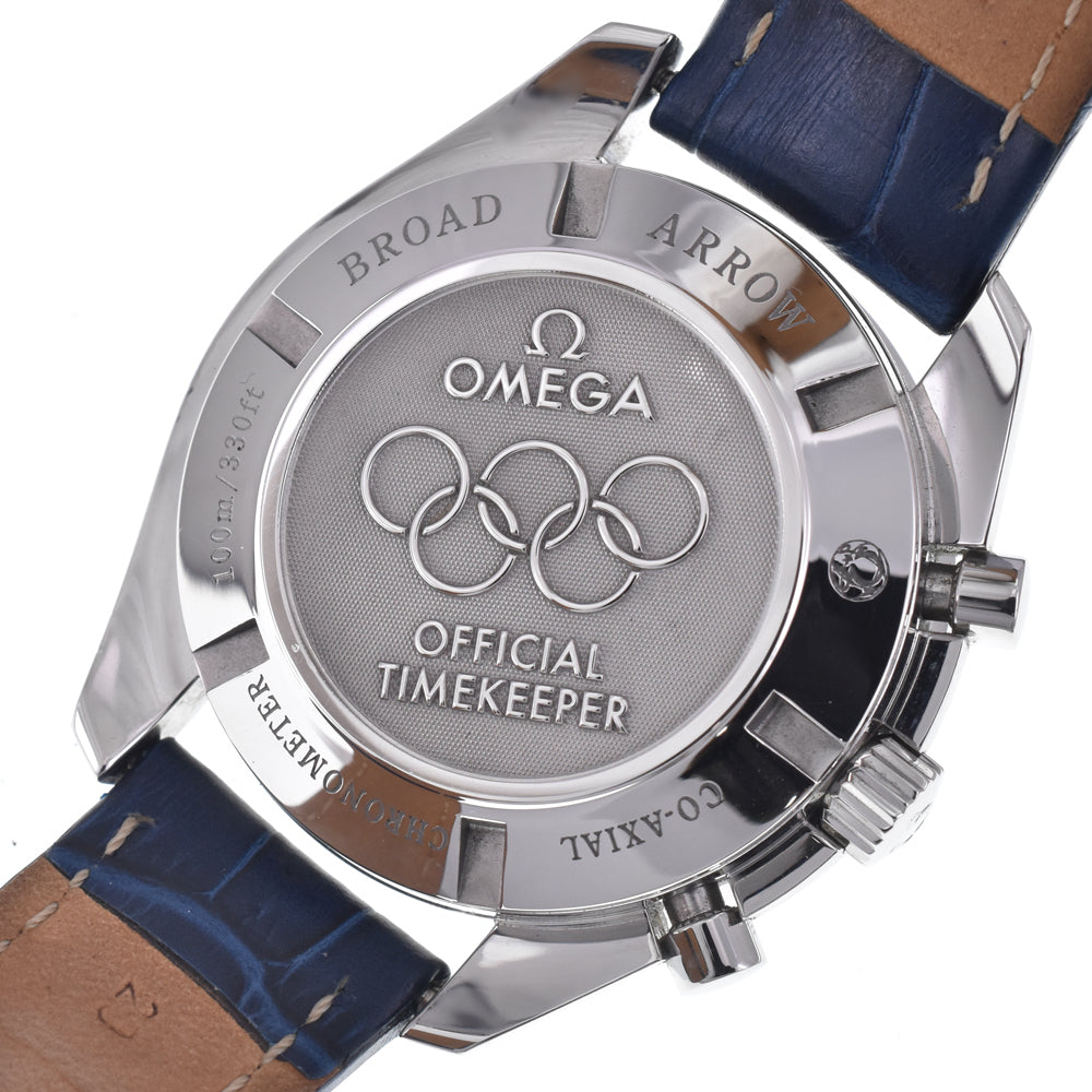 with paper OMEGA Speedmaster Broad Arrow 321.33.44.52.01.001 Olympic collection black Dial Automatic Men's
 Watch K#148039