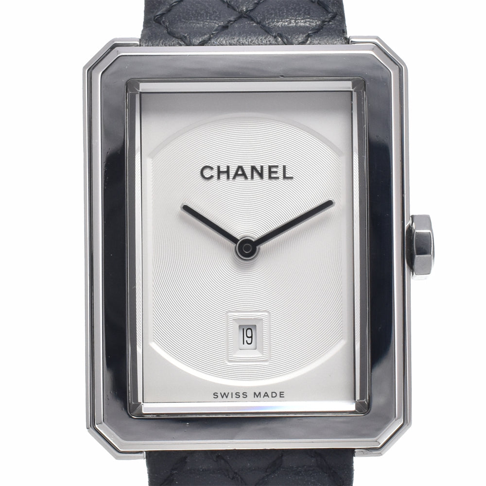 CHANEL boy friend H6954 Date Opal white Dial Quartz Ladies
 Watch I#148040