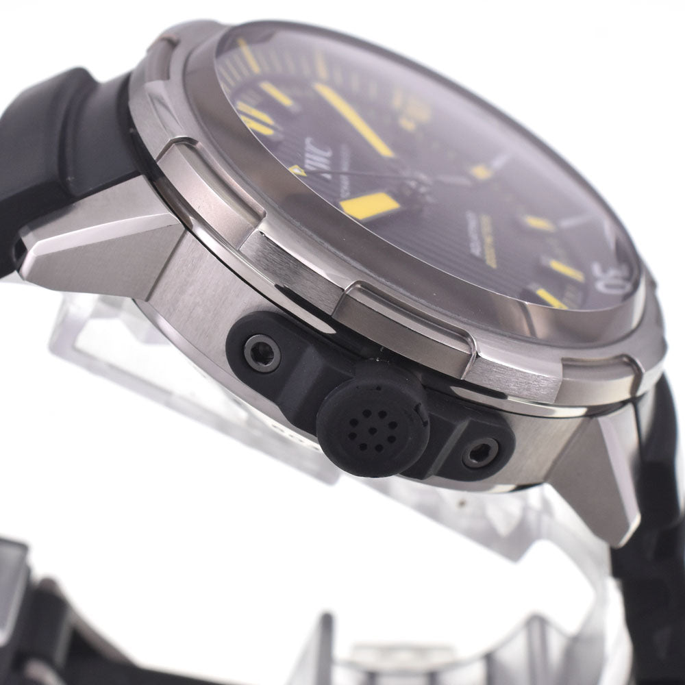 with paper IWC SCHAFFHAUSEN Aquatimer Automatic 2000 IW356801 Date black Dial Automatic Men's
 Watch I#148045