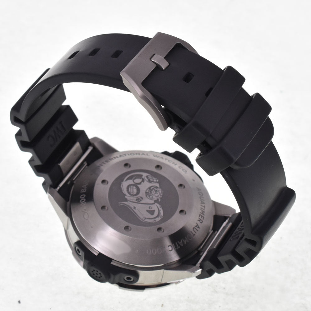 with paper IWC SCHAFFHAUSEN Aquatimer Automatic 2000 IW356801 Date black Dial Automatic Men's
 Watch I#148045