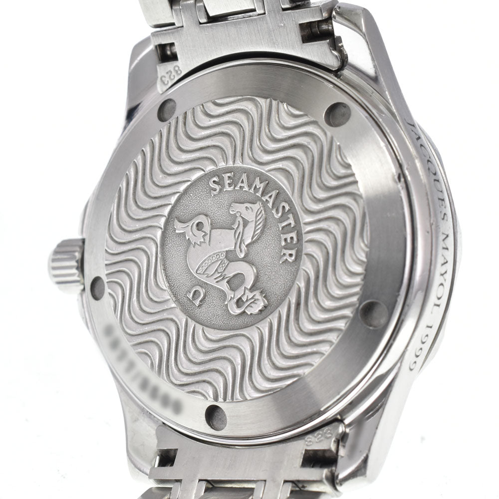 OMEGA Seamaster 120m Jacques Mayol 1999 2554.80 blue Dial Automatic Boy's
 Watch L#148046