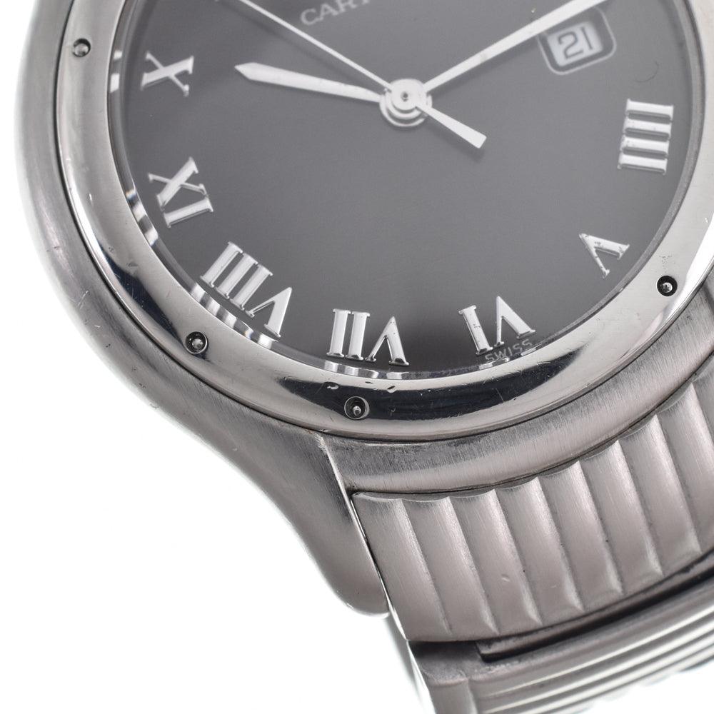 CARTIER PANTHERE Cougar LM W35016F8 Date black Dial Quartz Unisex
 Watch R#148047