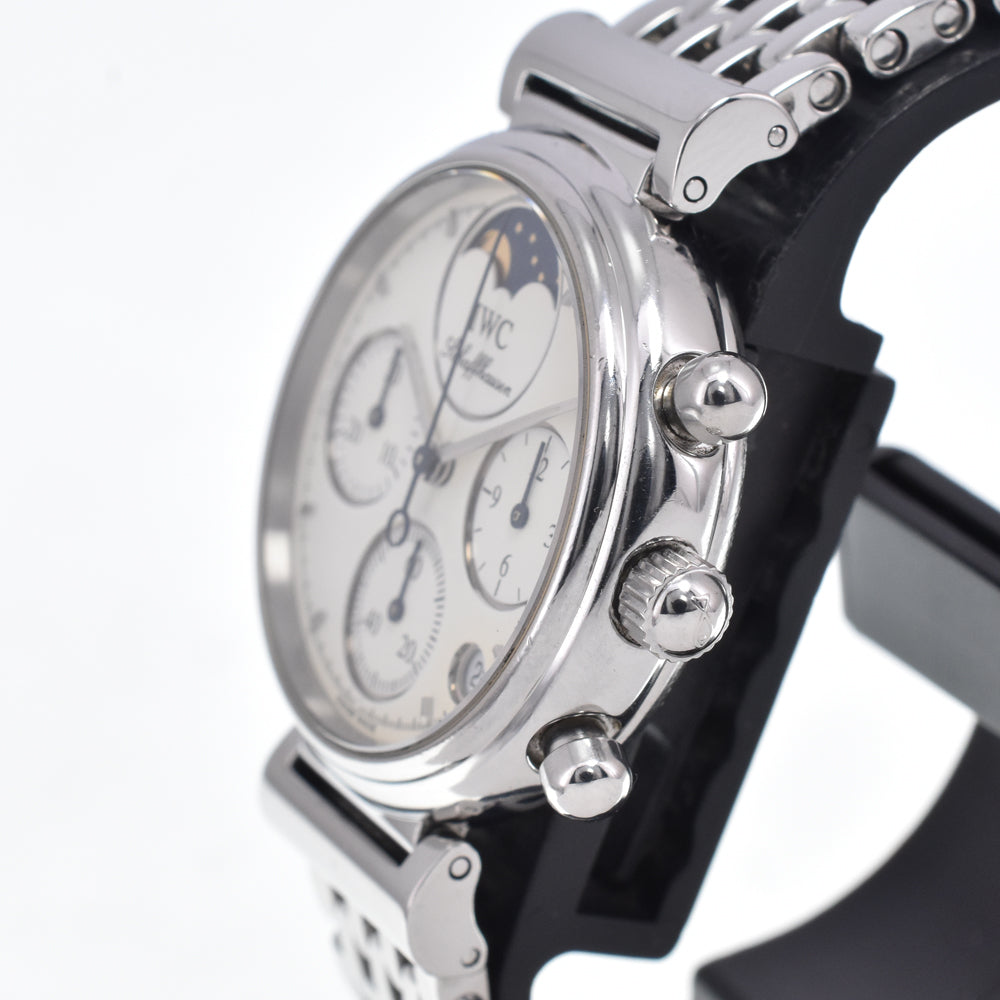 IWC SCHAFFHAUSEN Little da vinci IW373606 Chronograph white Dial Quartz Ladies
 Watch N#148049