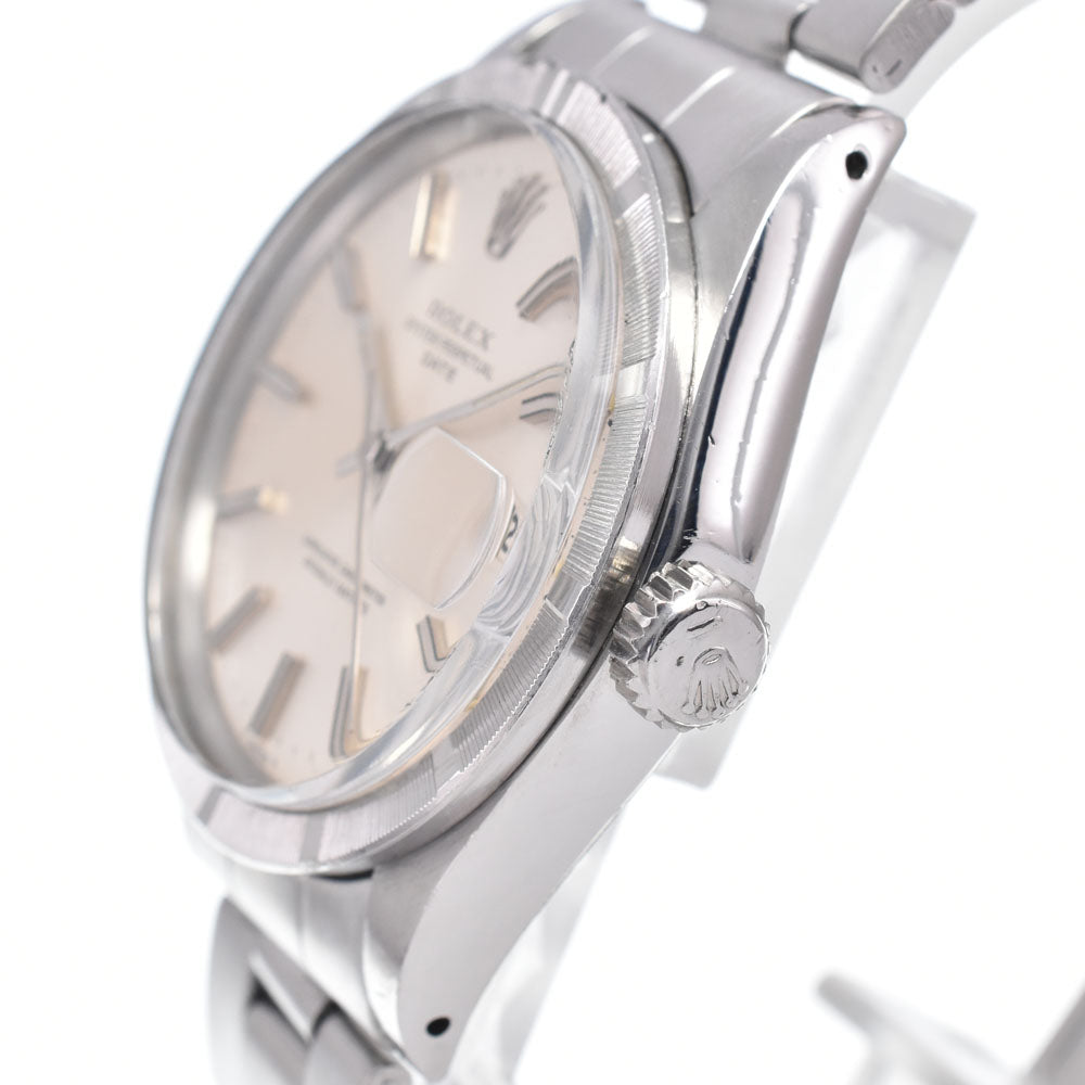 ROLEX Oyster perpetual date 1501 vintage Cal.1570 Silver Dial Automatic Men's
 Watch B#148050