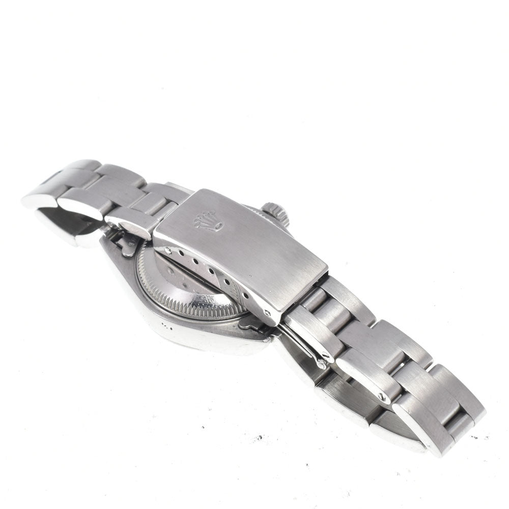 ROLEX Oyster perpetual date 69190 Cal.2135 Silver Dial Automatic Ladies
 Watch J#148051