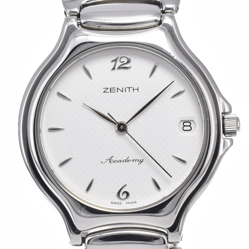 ZENITH Academy 02.6000.226 Date white Dial Quartz Unisex
 Watch L#148052