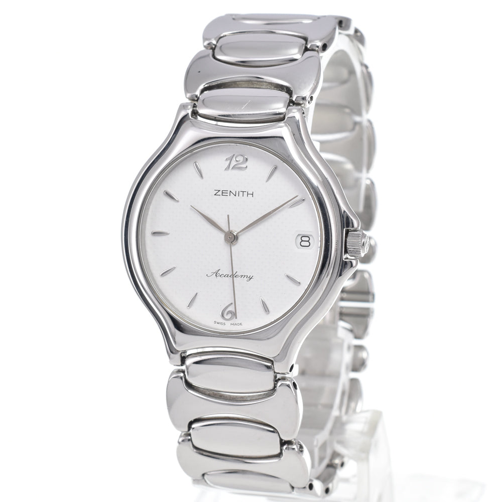 ZENITH Academy 02.6000.226 Date white Dial Quartz Unisex
 Watch L#148052