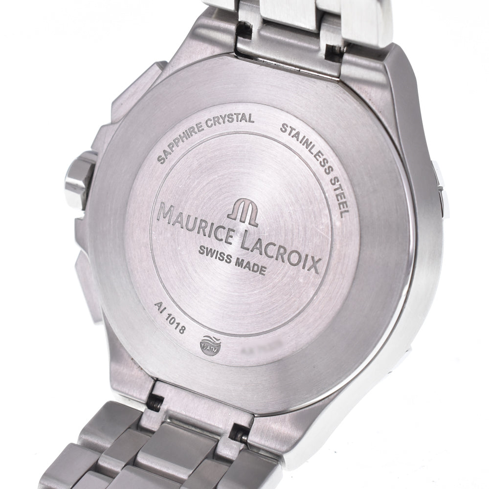 MAURICE LACROIX icon AI1018-SS002-430 blue Dial Quartz Men's
 Watch J#148057