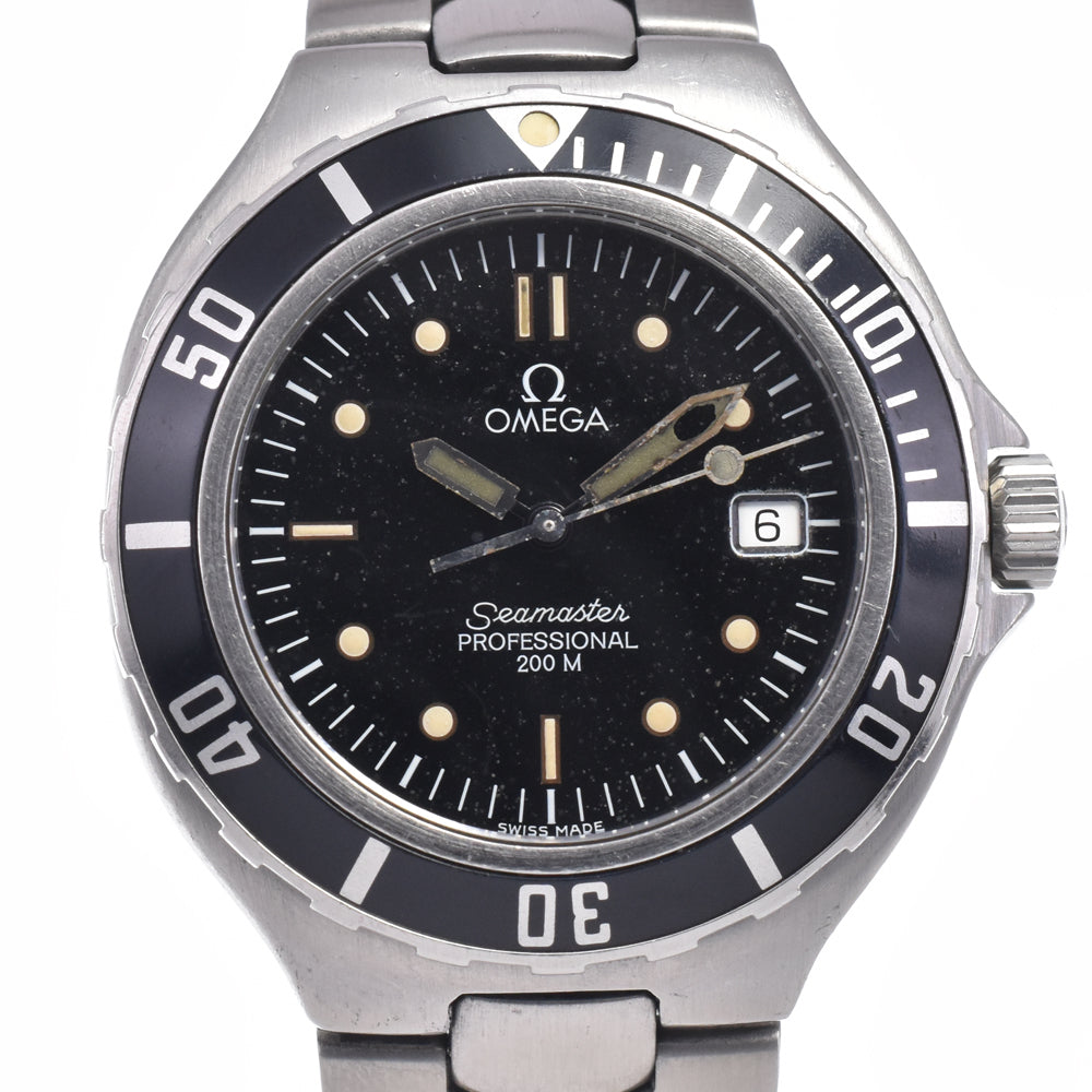 OMEGA Seamaster Professional 200m Date black Dial Quartz Men's
 Watch L#148059