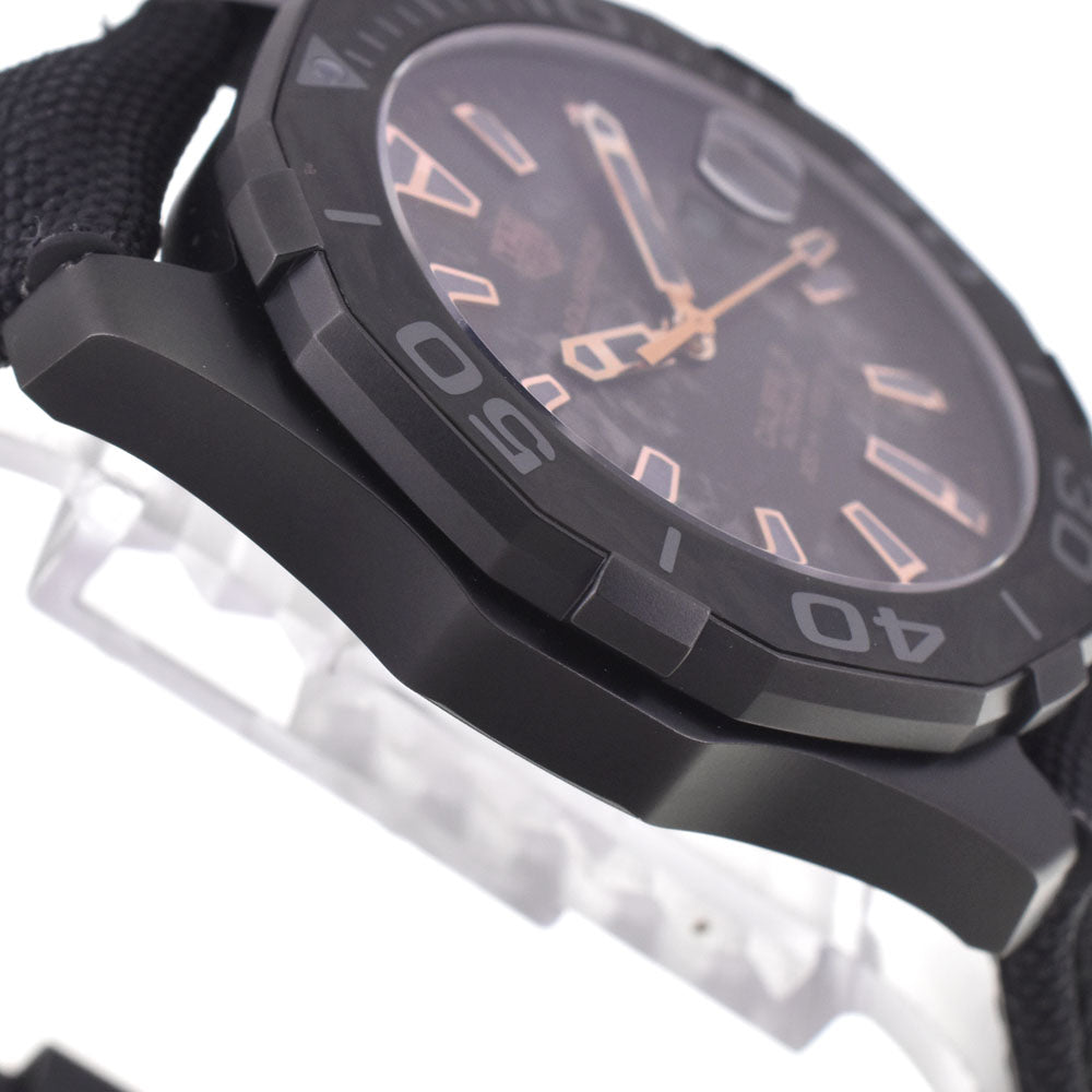 with paper TAG HEUER Aqua racer WBD218A-0 Limited to 750 pieces carbon Dial Automatic Men's
 Watch I#148061