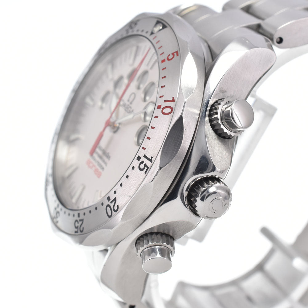 with paper OMEGA Seamaster300 Apnea Jacques Mayol 2595.30 Silver Dial Automatic Men's
 Watch J#148062