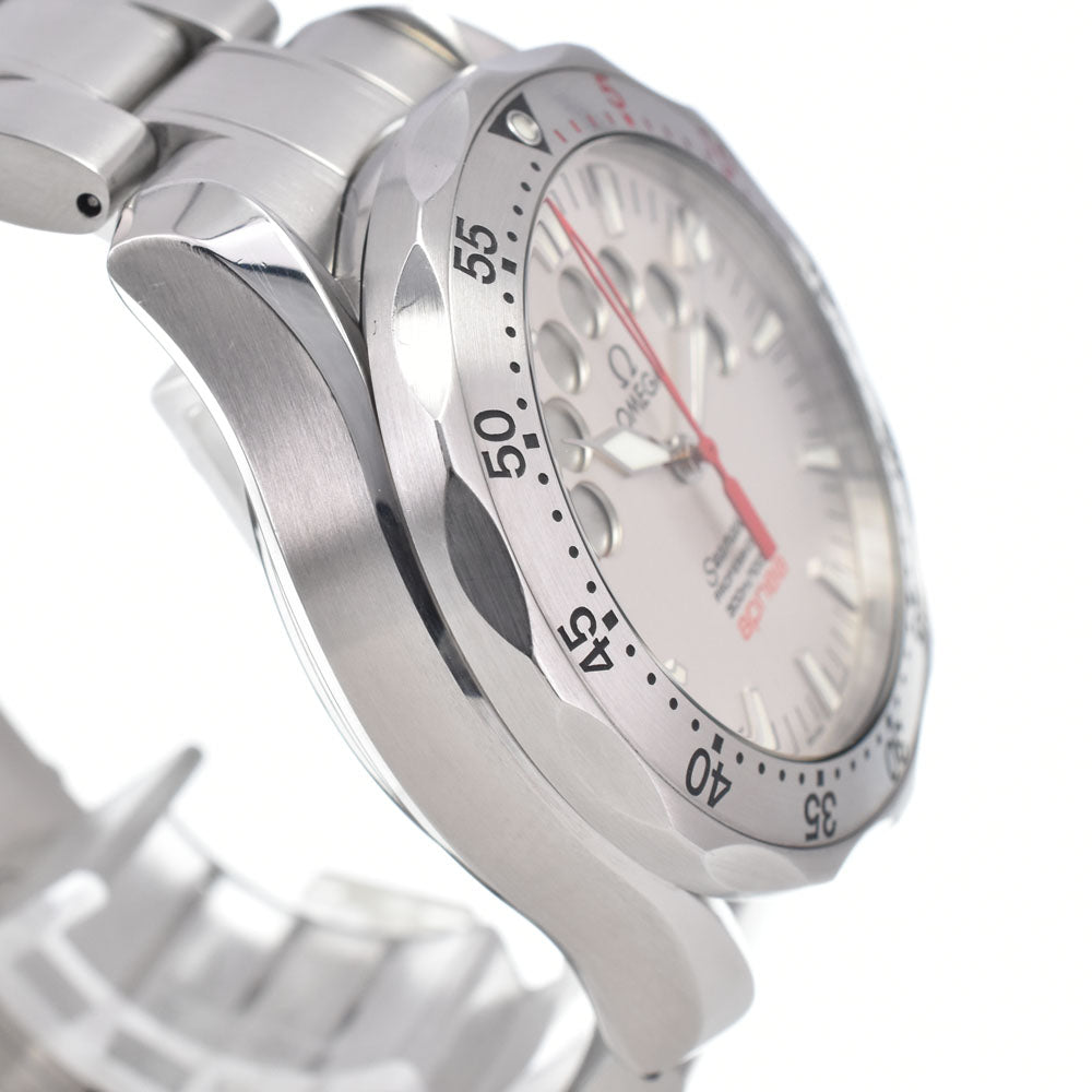 with paper OMEGA Seamaster300 Apnea Jacques Mayol 2595.30 Silver Dial Automatic Men's
 Watch J#148062