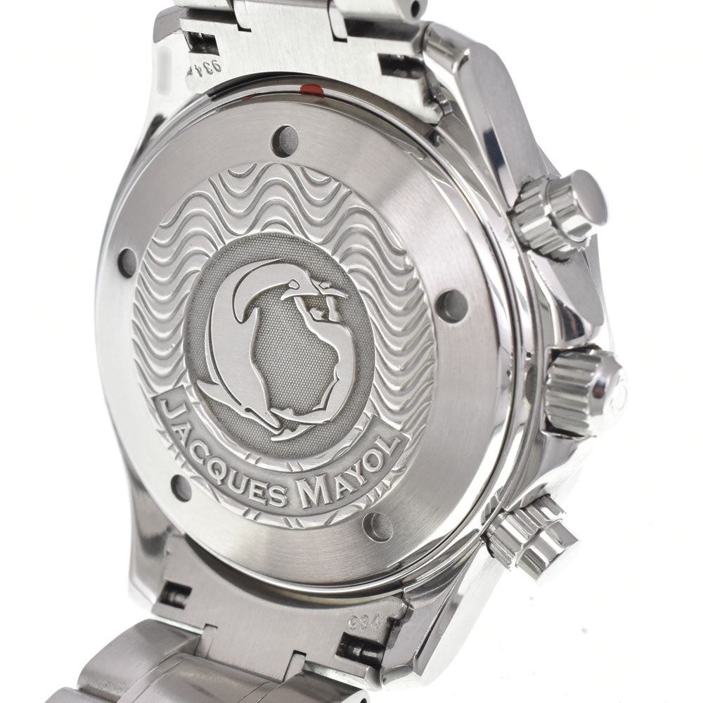 with paper OMEGA Seamaster300 Apnea Jacques Mayol 2595.30 Silver Dial Automatic Men's
 Watch J#148062