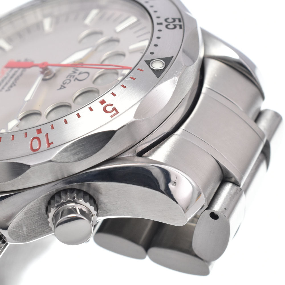 with paper OMEGA Seamaster300 Apnea Jacques Mayol 2595.30 Silver Dial Automatic Men's
 Watch J#148062